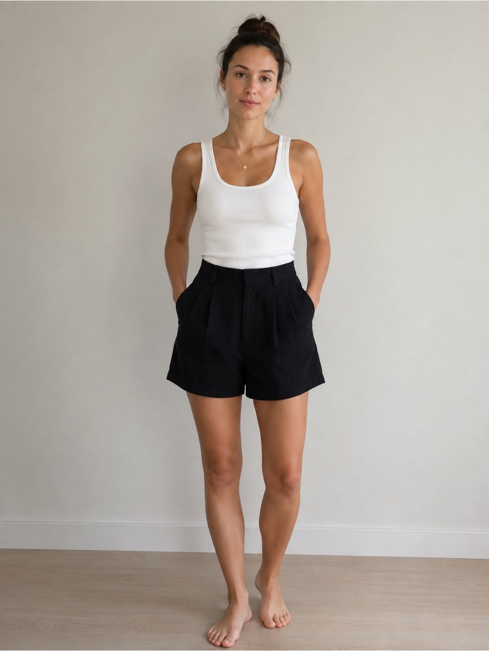 ASOS Black Shorts size US 2 petite(XS)
